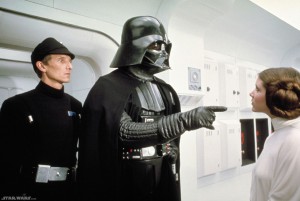 Darth Vader and Leia